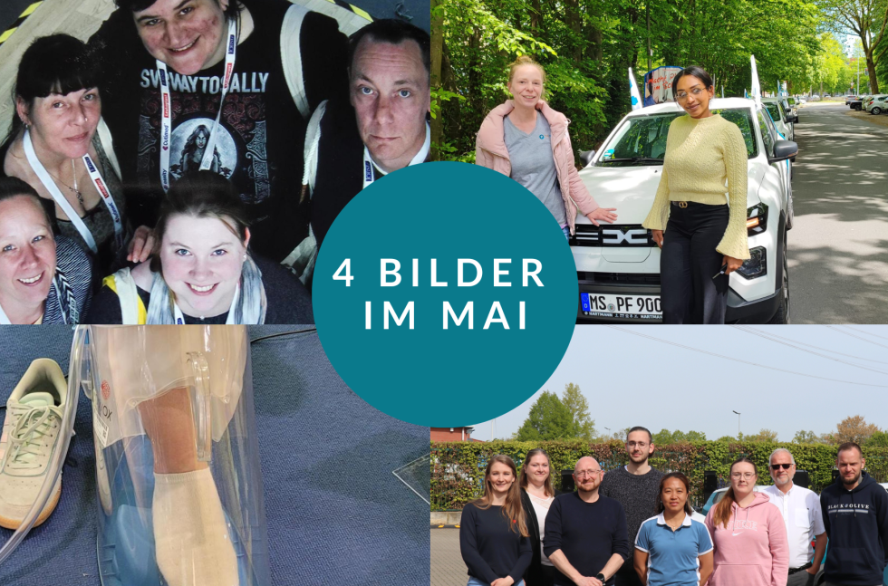Collage 4 Bilder im Mai