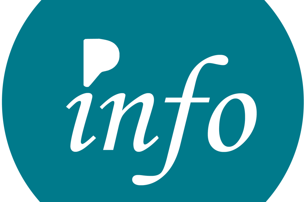 Icon mit "Info" auf grünem Hintergrund